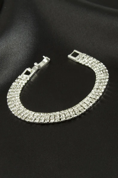 3 Sıra Taşlı Suyolu Bileklik ürün görseli