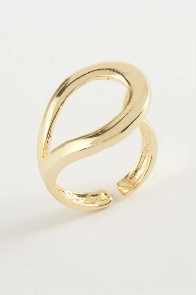 Oval Metal Yüzük ürün görseli