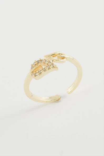 Yaprak Zirkon Taşlı Yüzük ürün görseli