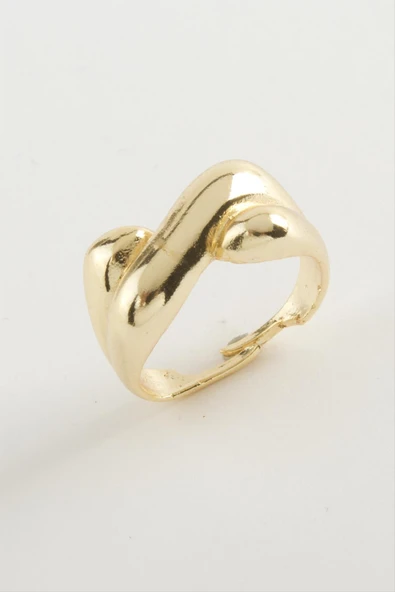 Oval Metal Yüzük - Resim 3