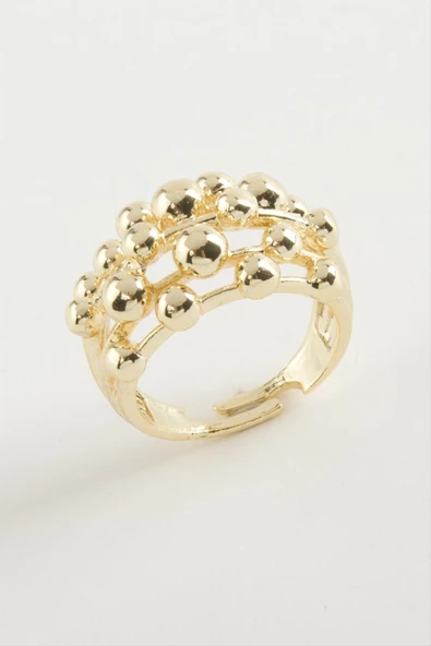 Yuvarlak Metal Yüzük - Resim 2