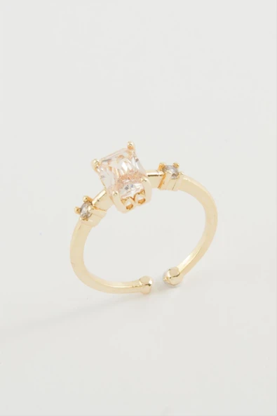 Baget Taşlı Yüzük - Resim 3