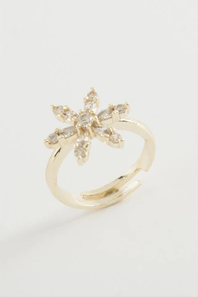 Lotus Zirkon Taşlı Yüzük - Resim 3