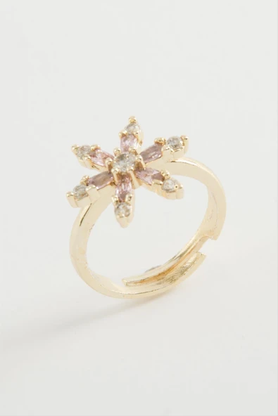 Lotus Zirkon Taşlı Yüzük - Resim 2