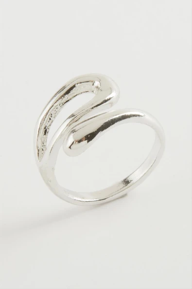 Oval Metal Yüzük - Resim 2