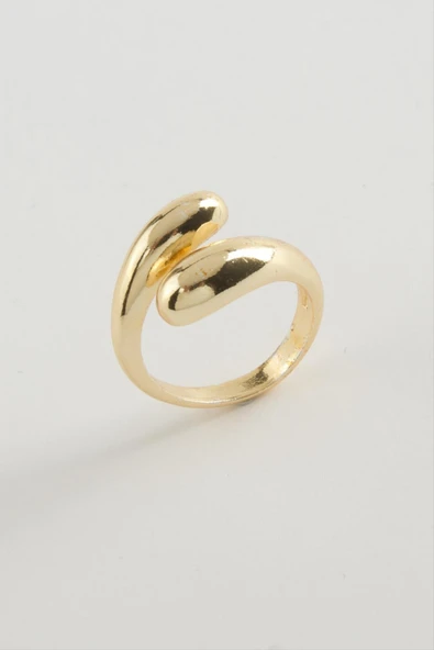 Oval Metal Yüzük - Resim 3