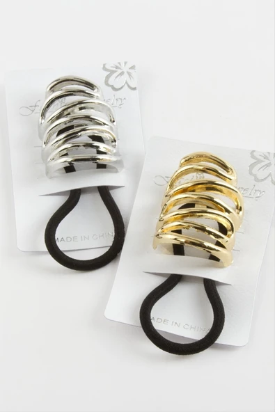 Burgulu Metal Lastikli Toka 1 Adet ürün görseli