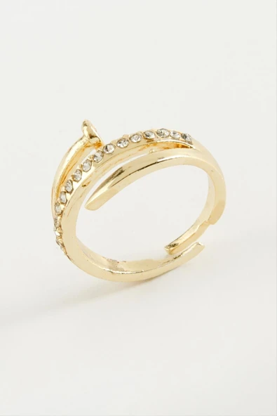 Çivi Taşlı Yüzük - Resim 3