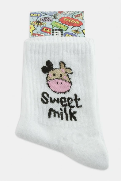 İnek Kolej Çorap 8*28 ürün görseli