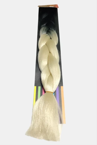 Renkli Örgülü Saç ürün görseli