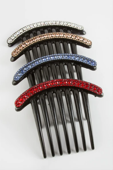 Oval Taraklı Yan Toka 10 cm - 3
