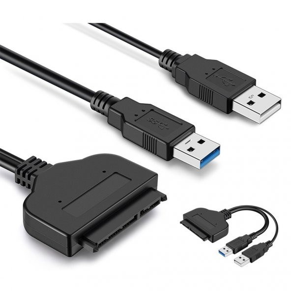 USB 3.0 to Sata 2.5 inç Hdd Harddisk Çevirici Kablo Veri Kurtarma - 5