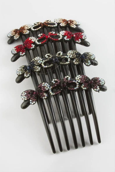 Fiyong Taraklı Yan Toka 9 cm - Resim 3