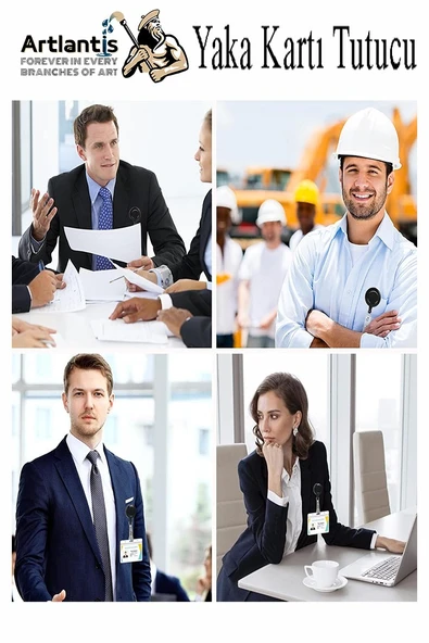 Mavi Yaka Yoyosu 10 Adet Yoyo Kartlık Kimlik Personel Kartı Yoyo Yaka Cep Kemer Geri Çekilebilir Rozet Tutma Makara - 3