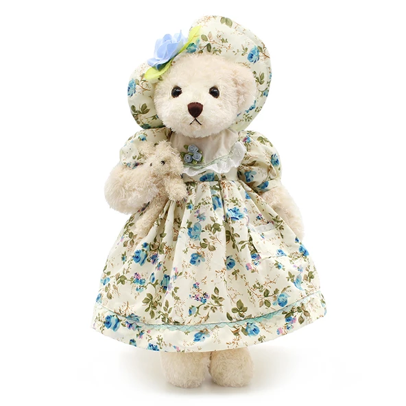 Elbise Peluş Bebek - Kadın Nautica Tarzı - 40cm - 9