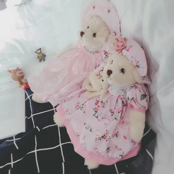 Elbise Peluş Bebek - Kadın Nautica Tarzı - 40cm - 3