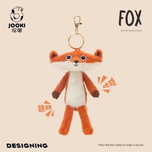 Deva Fox Peluş Anahtarlık - 16.5cm