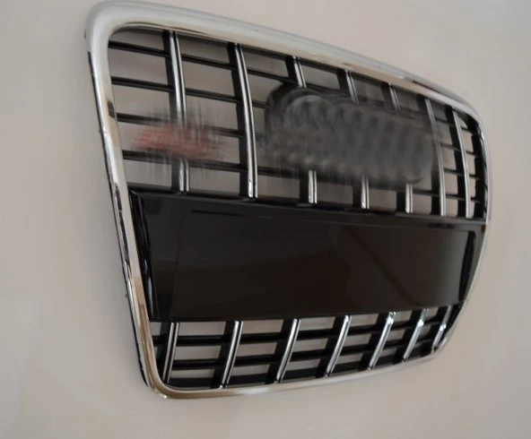 AUDI A6 S6 C6 ÖN PANJUR KROM-SİYAH 2005-2011 - 2