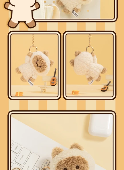 Manyetik Peluş Kolye - Otobüs Çekme Halkası - 12
