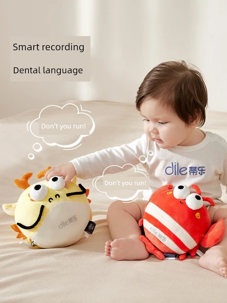 Müzikli Peluş Balık Oyuncak - Clamp Way Boundless - Tırmanmayı Öğren - Konuşmayı Öğren - 48 Müzik - USB Şarjlı - 3