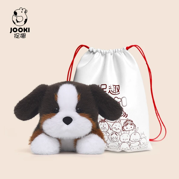 Bernshan Köpek Peluş Yastık Oyuncak - Bundle Pocket - 38x18cm