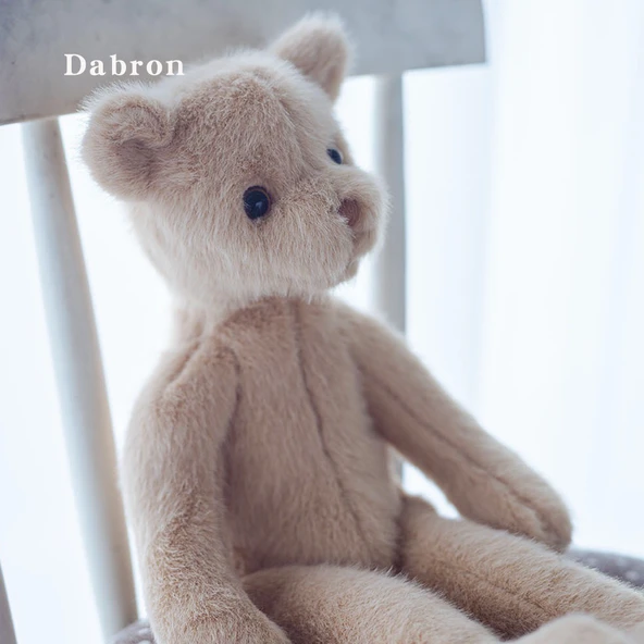 Dabron Ayı Peluş Oyuncak Bebek - Elbise Takımı [Kadın] - 35cm - 3