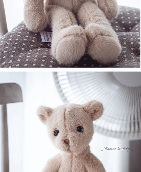 Dabron Ayı Peluş Oyuncak Bebek - Elbise Takımı [Kadın] - 35cm - 9
