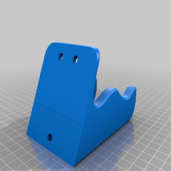 Gitar Duvar Askısı (Yatay Baskı) Plastik Aparat - 3
