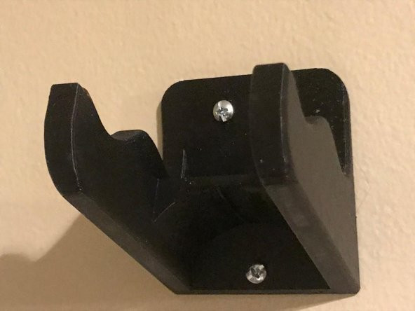 Gitar Duvar Askısı (Yatay Baskı) Plastik Aparat - 5