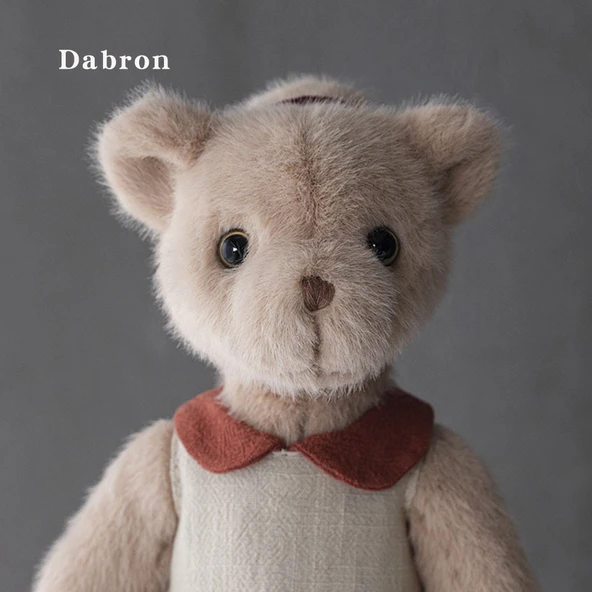 Dabron Ayı Peluş Oyuncak Bebek - Elbise Takımı [Kadın] - 35cm - 5