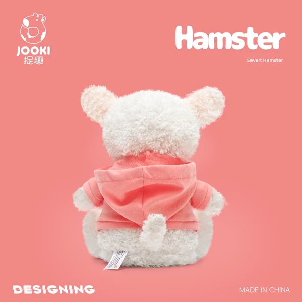 Sevimli Hamster Peluş Oyuncak - Sıradan Paket - 33cm - 4
