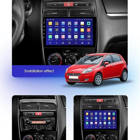 FİAT LİNEA (2007-2017)-9''ANDROİD GERÇEK 2+32 GB / 4 ÇEKİRDEK 1.6Ghz / WIFI 5.0Ghz / BT 5.4-KABLOSUZ CARPLAY-AHD HD GERİ GÖRÜŞ KAMERA HEDİYE - 7