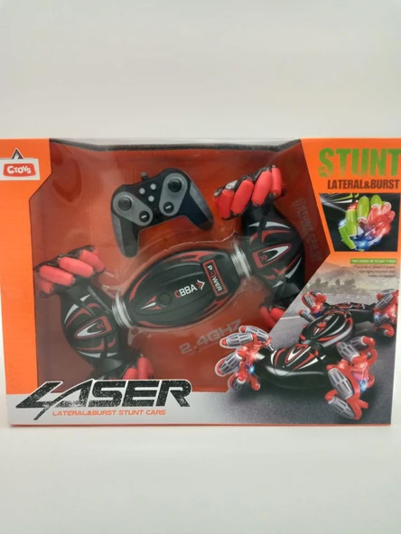 Ceren Ctoys Stunt Lateral & Burs 360 Deerece dönen Uzaktan Kumandalı 2.4 Hz Araba RQ3034 - 2