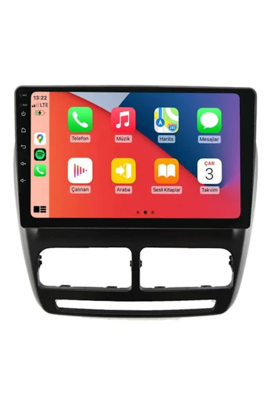 FİAT DOBLO (2010-2015)-9''ANDROİD GERÇEK 2+32 GB / 4 ÇEKİRDEK 1.6Ghz / WIFI 5.0Ghz / BT 5.4-KABLOSUZ CARPLAY-AHD HD GERİ GÖRÜŞ KAMERA HEDİYE - Resim 3