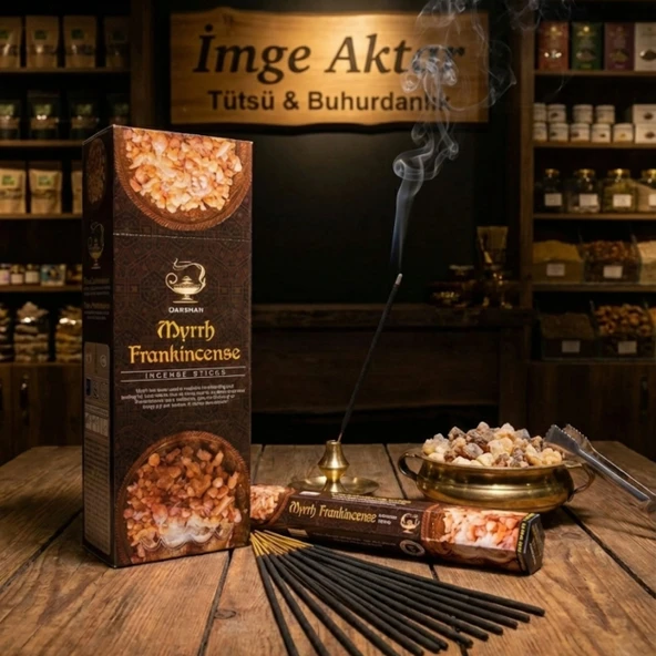 Darshan Günlük Sakızı (Akgünlük) Çubuk Tütsü (20'li Paket) - Frankincense ürün görseli 1
