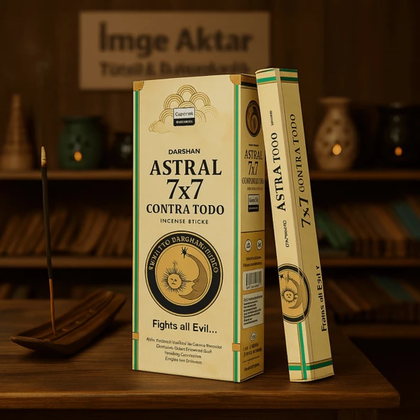 Darshan İncense Astral 7x7 20'li Çubuk Tütsü 
