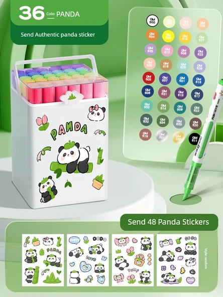 Akrilik Marker Kalemi - PANDA - 36 Renk