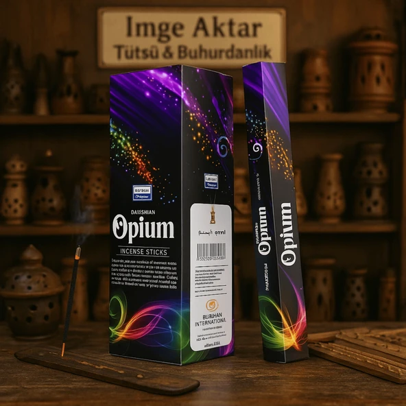 Darshan İncense Opium 20'li Çubuk Tütsü 