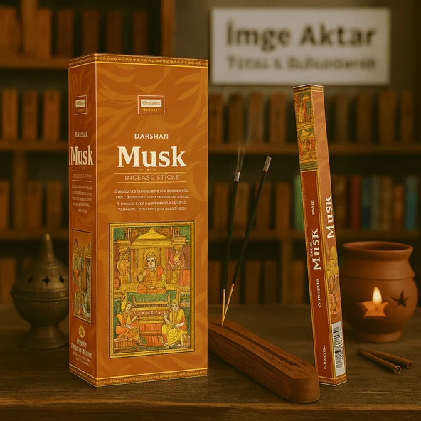 Darshan İncense Musk 20'li Çubuk Tütsü 