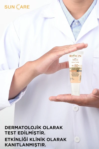 Bioxcin Sun Care SPF50+ Çok Yüksek Korumalı Kuru Normal Ciltler İçin Renkli Güneş Kremi 50 ml - 7