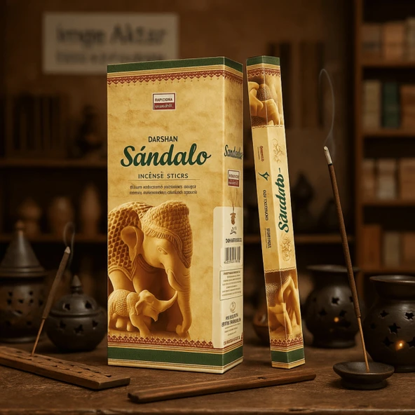 Darshan Incense Sandalo 20'li Çubuk Tütsü  ürün görseli