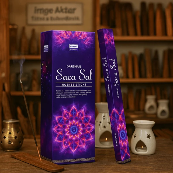 Darshan Incense Saca Sal 20'li Çubuk Tütsü 