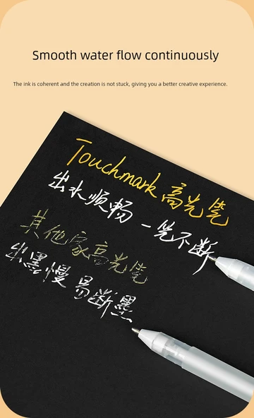 Sanat Vurgulama Kalemi - 12 Altın Kalem - Resim 10