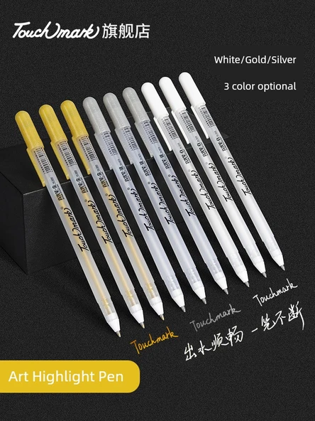 Sanat Vurgulama Kalemi - 12 Altın Kalem - Resim 2