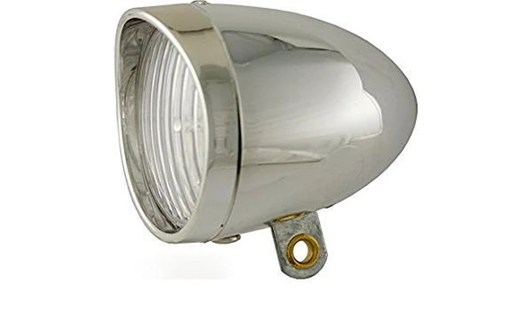 JY - 514 BİSİKLET ÖN FAR KLASİK MODEL [KROMAJLI] - 3