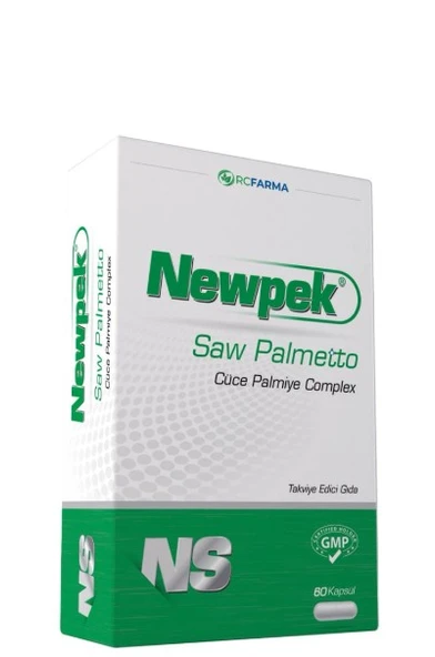 Newpek Saw Palmetto Cüce Palmiye Complex 60 Kapsül ürün görseli 1
