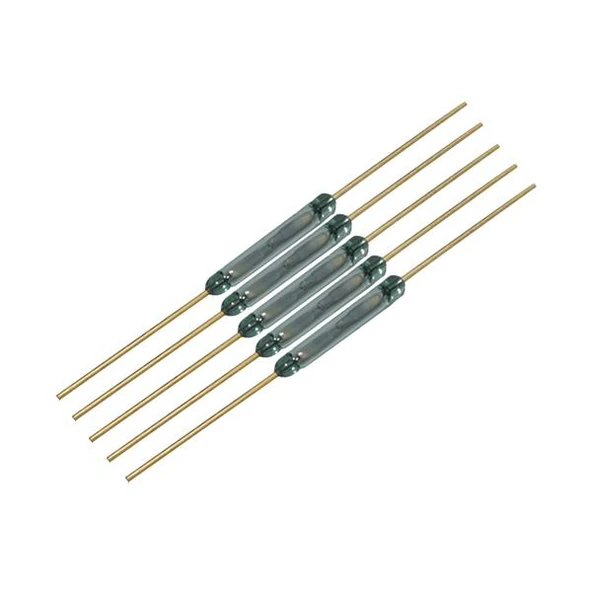 14mm Tek Kontakt Reed Röle - Reed Switch Contact - 10 Adet - 3