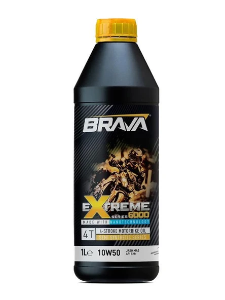 Brava Extreme 6000 4T 10W50 Yarı Sentetik Yağ - 3