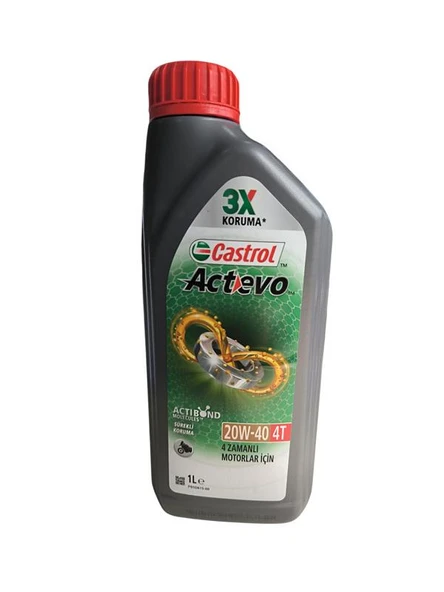 CASTROL 4T 20w/40 Motor Yağı 1 Litre