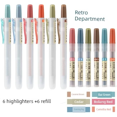 Retro Serisi - 6 Renk + Yedekler